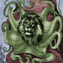 "When Sophia saw what her desire had produced, it changed into the figure of a snake with the face of a lion...She threw it away...so that none of the Immortals would see it. For she had produced it ignorantly."

“The Secret Book of John.” The Secret Teachings of Jesus. Trans. Marvin W. Meyer. Vintage, 1984. 64.